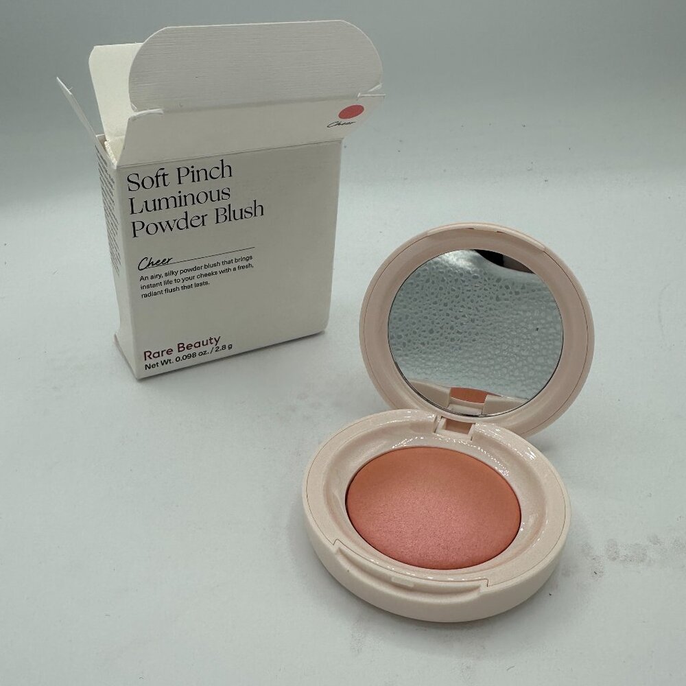 NEW IN BOX RARE BEAUTY Soft Pinch Luminous Powder Blush 0.098 oz CHEER
